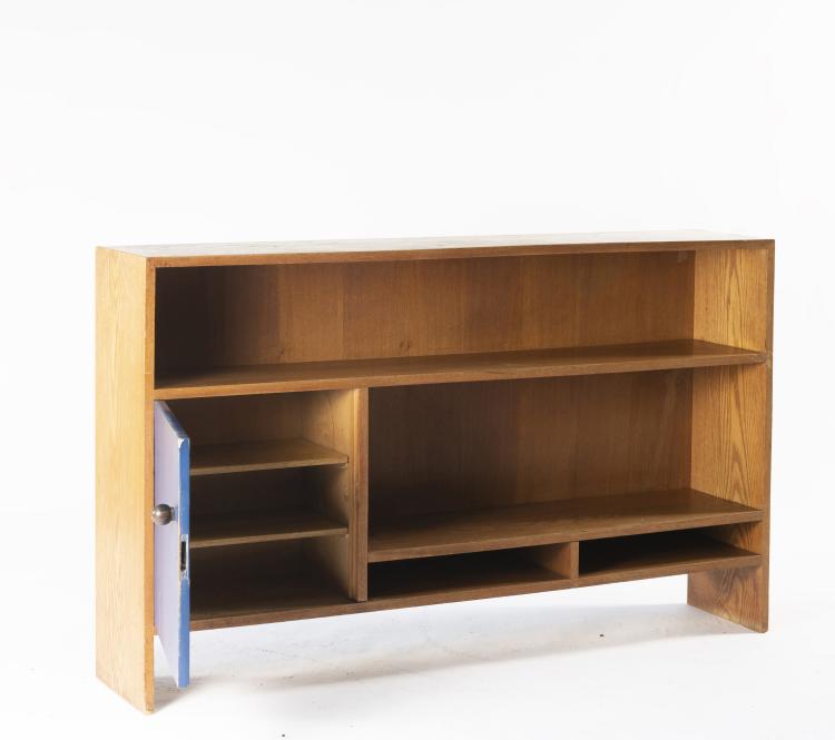 Bild 1 zu Objekt, B&uuml;cherregal, 1920/30er Jahre, L.O.V. (Labor Omnia Vincit) Oosterbeek, Niederlande, 148A 190