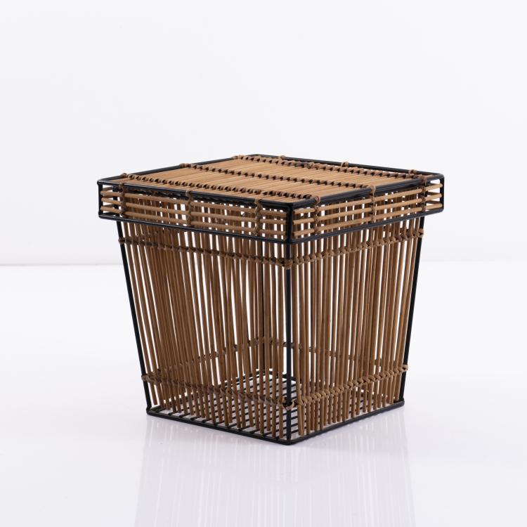 Bild 1 zu Objekt, Aufbewahrungskorb, um 1960, Dirk van Sliedregt (zugeschrieben), Jonkers, Niederlande (zugeschrieben), 149B 453