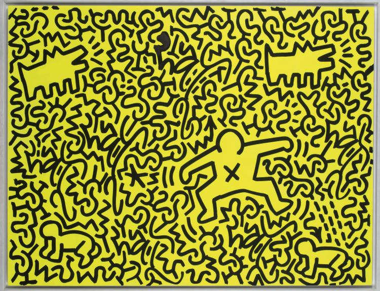 Hauptbild zu Objekt, 'Lost Babies', 1980s, Keith Haring,Angel Ortiz (LA II), 148C 539