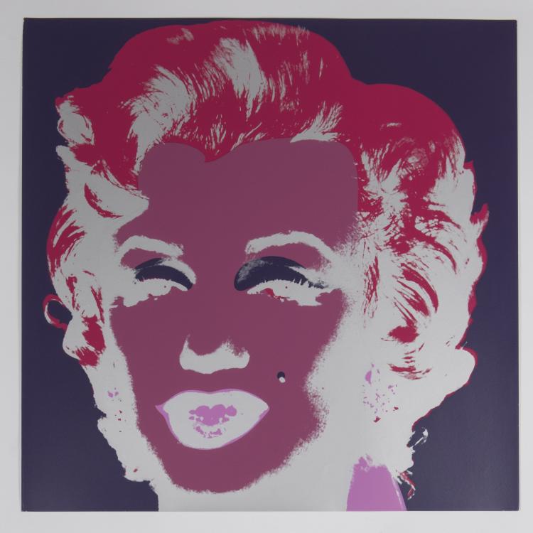 Bild 4 zu Objekt, 10 sheets portfolio after 'Marilyn Series' (Sunday B. Morning), after 1967, Sunday B. Morning, 148C 615