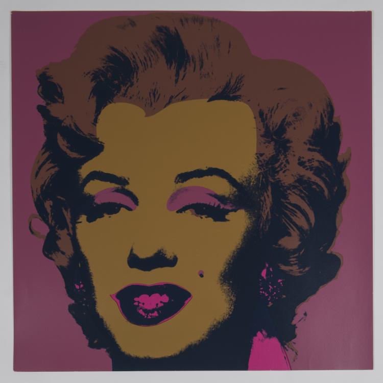 Bild 8 zu Objekt, 10 sheets portfolio after 'Marilyn Series' (Sunday B. Morning), after 1967, Sunday B. Morning, 148C 615