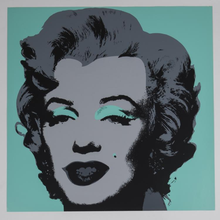 Bild 9 zu Objekt, 10 sheets portfolio after 'Marilyn Series' (Sunday B. Morning), after 1967, Sunday B. Morning, 148C 615