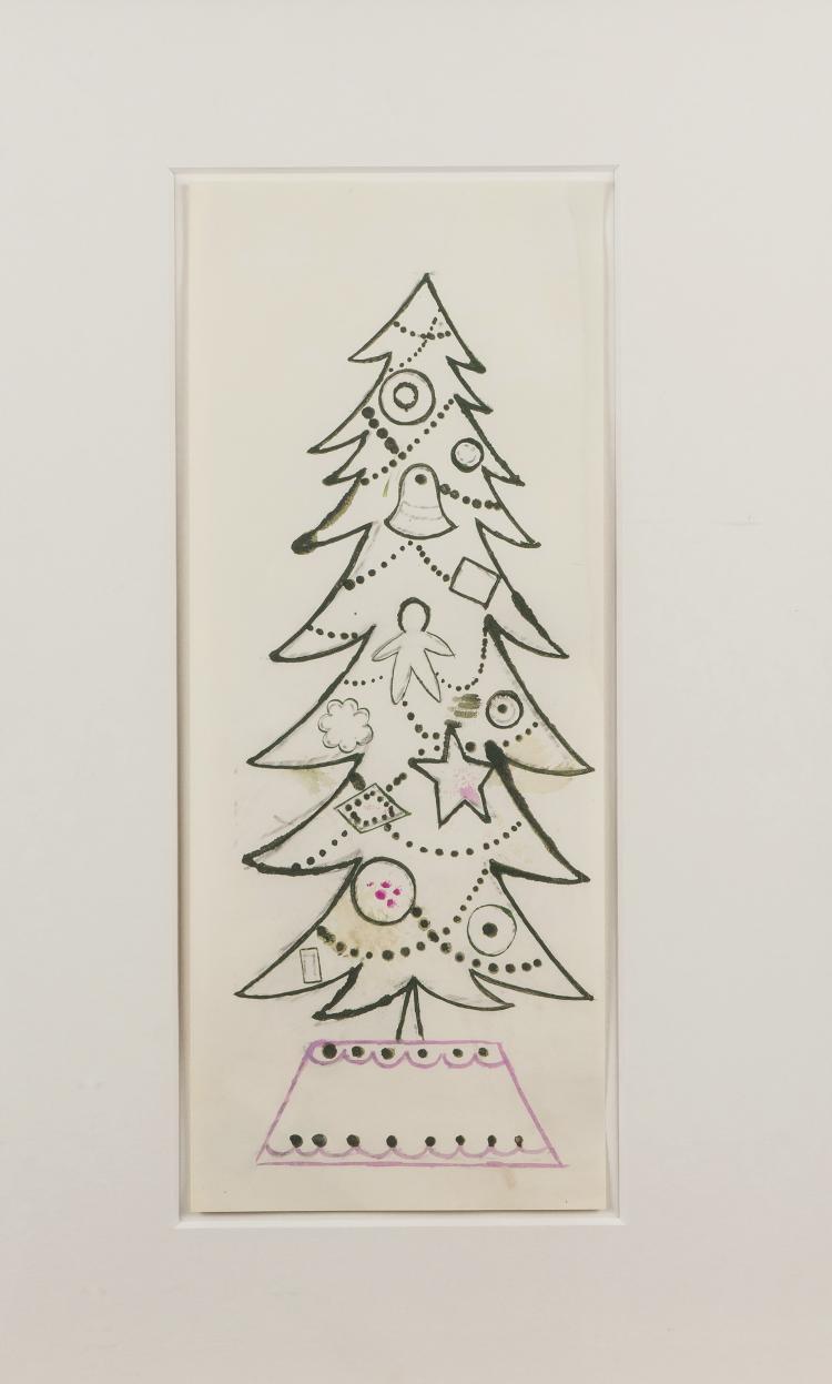Hauptbild zu Objekt, 'Christmas Tree', c. 1954, 148C 609