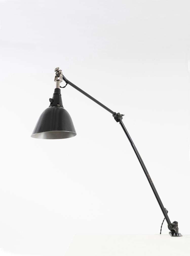 Hauptbild zu Objekt, Lamp for table attachment, Industriewerke Auma; R&ouml;nneberger & Fischer; Midgard, 148A 160