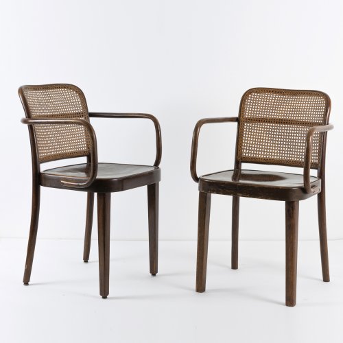 Two armchairs 'A811/1F', c. 1930