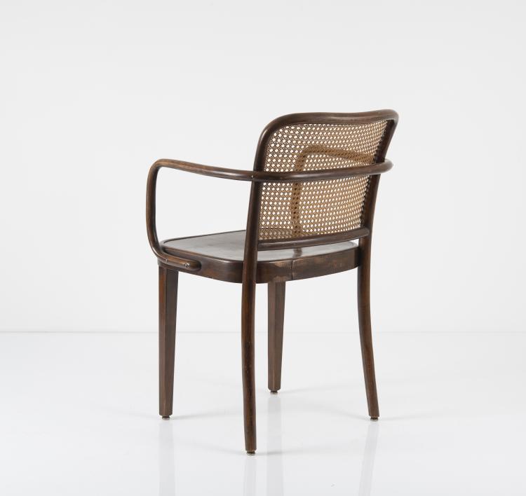 Bild 4 zu Objekt, Zwei Armlehnst&uuml;hle 'A811/1F', um 1930, Thonet, Wien, 148A 108