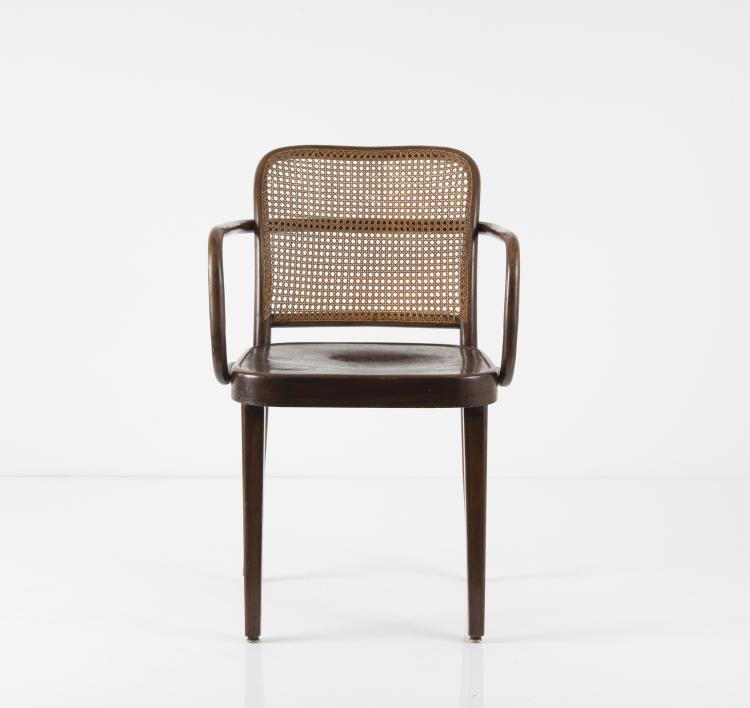 Bild 17 zu Objekt, Zwei Armlehnst&uuml;hle 'A811/1F', um 1930, Thonet, Wien, 148A 108