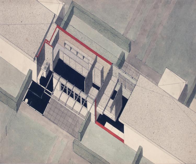 Bild 16 zu Objekt, Architekturzeichnungen, um 1931-33, Bruhn, Emil, 148A 120