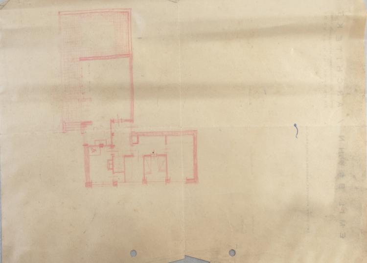 Bild 19 zu Objekt, Architekturzeichnungen, um 1931-33, Bruhn, Emil, 148A 120
