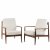 2 '128' armchairs, c. 1963