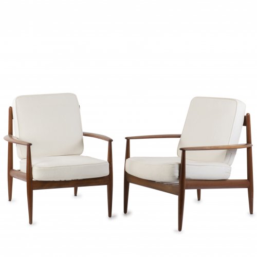 2 '128' armchairs, c. 1963