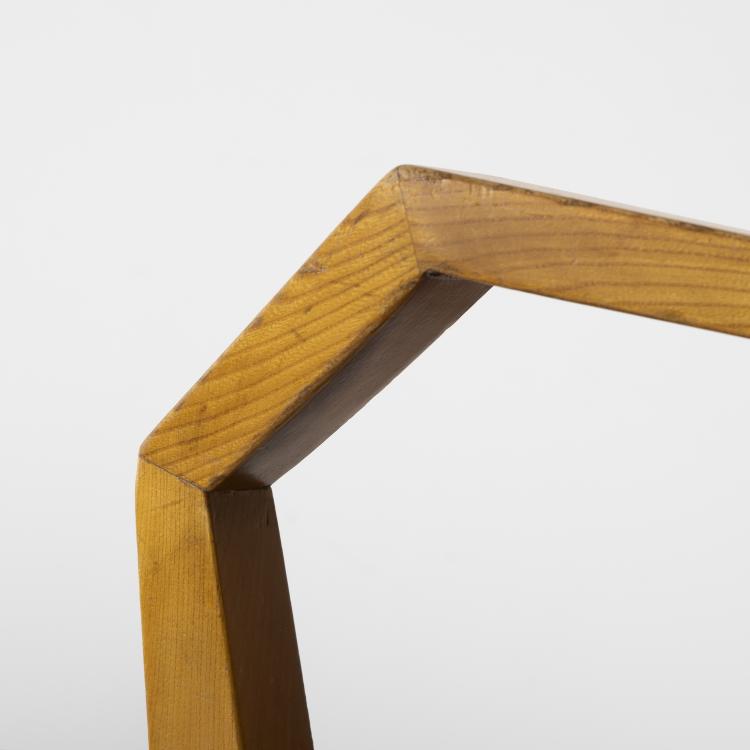 Bild 4 zu Objekt, Anthroposophischer Sessel mit Fu&szlig;hocker, 1930-50, Schiller M&ouml;bel Stuttgart-Cannstadt, 148A 193