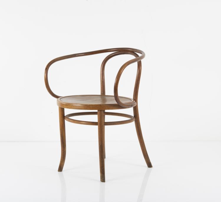 Bild 1 zu Objekt, Armlehnstuhl 'Nr. 6009', um 1900   , Thonet, Wien, 148A 95