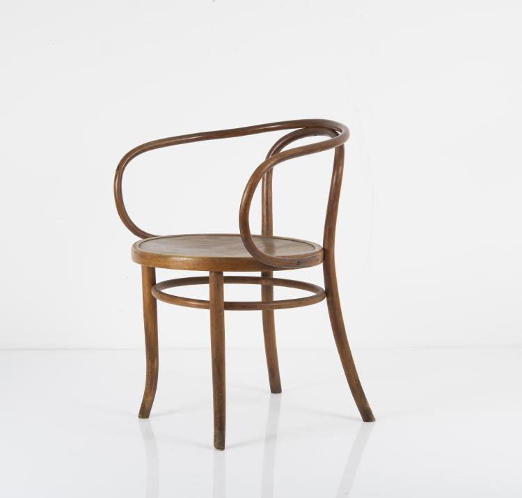 Bild 2 zu Objekt, Armlehnstuhl 'Nr. 6009', um 1900   , Thonet, Wien, 148A 95