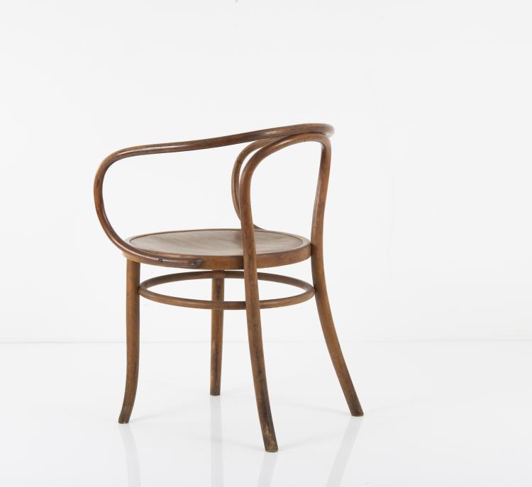 Bild 4 zu Objekt, Armlehnstuhl 'Nr. 6009', um 1900   , Thonet, Wien, 148A 95