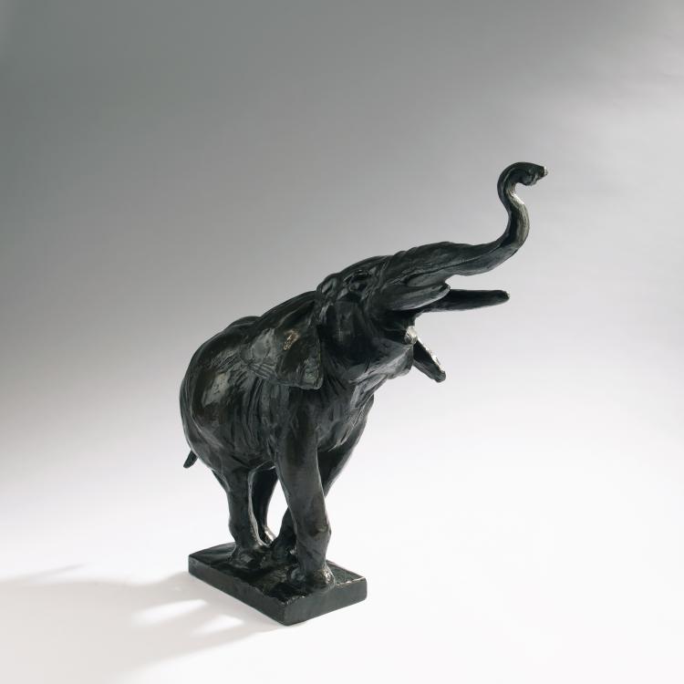 Bild 1 zu Objekt, 'Trumpeting Elephant', 1904-05, August Gaul, 148A 59