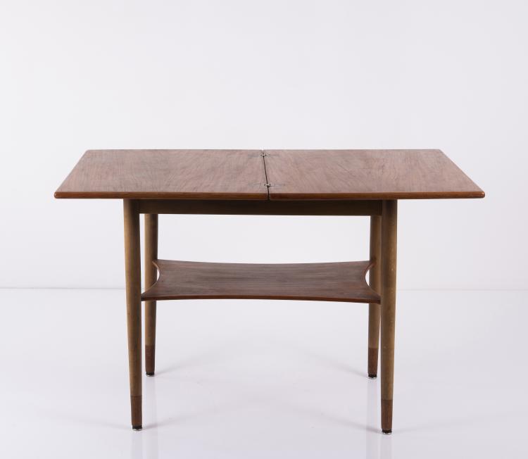 Bild 6 zu Objekt, Ausklappbarer Beistelltisch, 1950er Jahre, France & Son, Kopenhagen (zugeschrieben), 148A 233