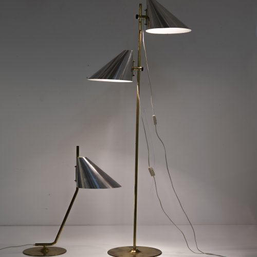 Table lamp 'B 260' and floor lamp 'G 185', c. 1960