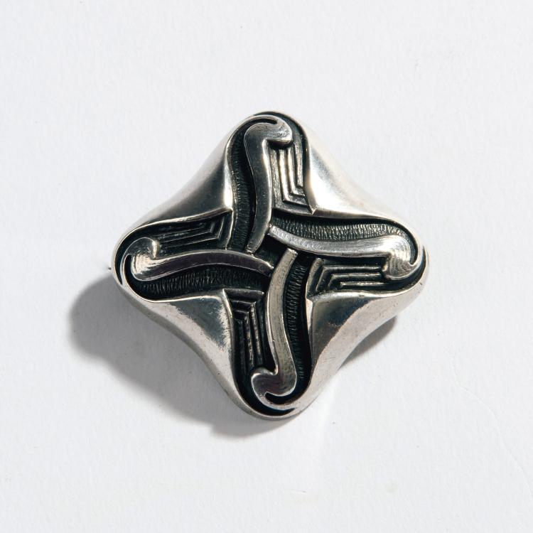 Hauptbild zu Objekt, Brooch, 1907/08, Henry van de Velde, M&uuml;ller, Theodor, Weimar, 148A 28