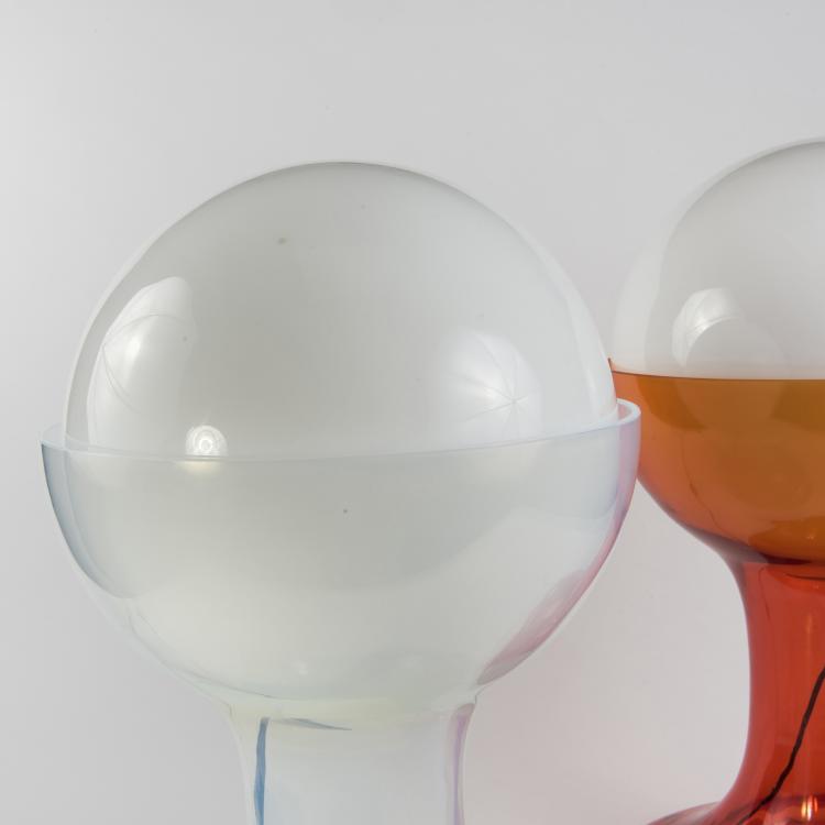 Bild 3 zu Objekt, Two 'LT 216' table lights, 1968, Carlo Nason, Mazzega, A.V., Murano, 149A 170