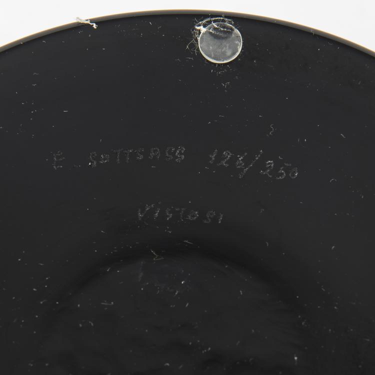 Bild 2 zu Objekt, Footed 'Aulica' bowl, 1974, Ettore Sottsass, Vistosi, Murano; Artemide, Mailand, 149A 124