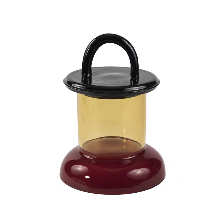 Hauptbild zu Objekt, 'Veniera' jar, 1974, Ettore Sottsass, Vistosi, Murano; Artemide, Mailand, 149A 125