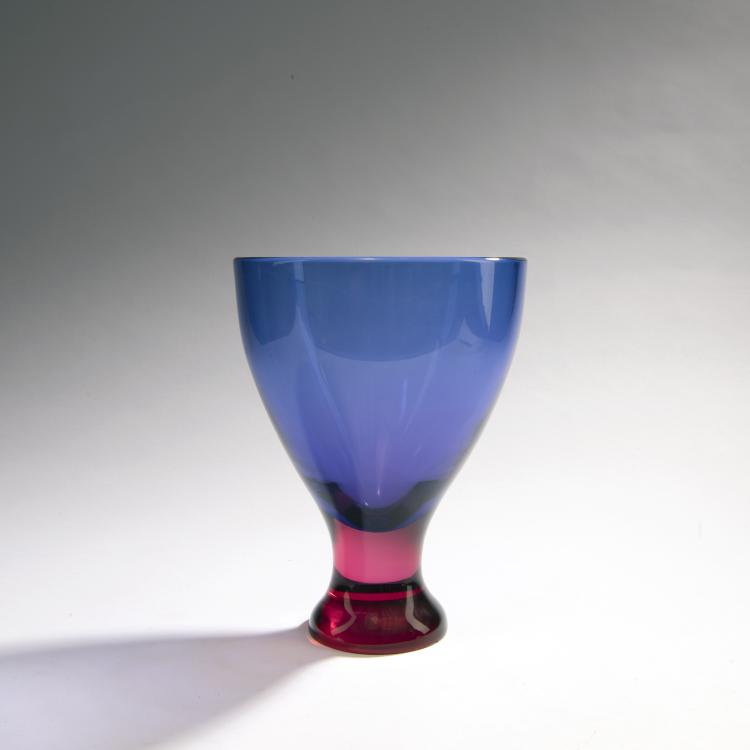 Hauptbild zu Objekt, 'Sommerso' vase, c. 1954, Flavio Poli, Seguso Vetri d'Arte, Murano, 149C 684