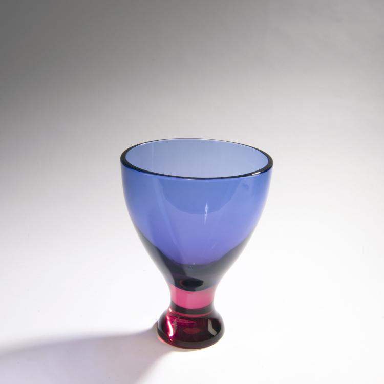 Bild 1 zu Objekt, 'Sommerso' vase, c. 1954, Flavio Poli, Seguso Vetri d'Arte, Murano, 149C 684