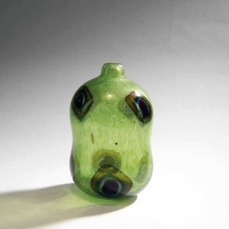 Hauptbild zu Objekt, Vase 'A reazione policrome', um 1950, Giulio Radi, A.Ve.M., 149C 700