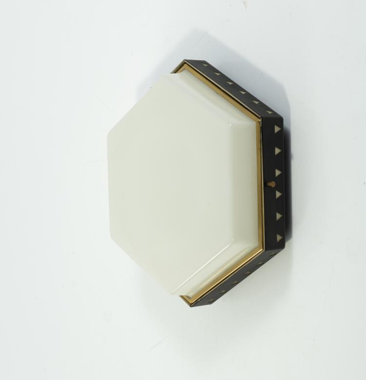 Bild 1 zu Objekt, Wall-/ceiling light, c. 1955, Stilnovo, Mailand (zugeschrieben), 149A 62