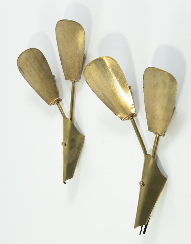 Bild 2 zu Objekt, 2 wall lights, c. 1953, Italien, 149A 33