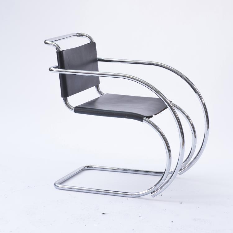 Bild 1 zu Objekt, Armlehnsessel 'MR 20', 1927 , Ludwig Mies van der Rohe, Knoll International, New York, 149B 282