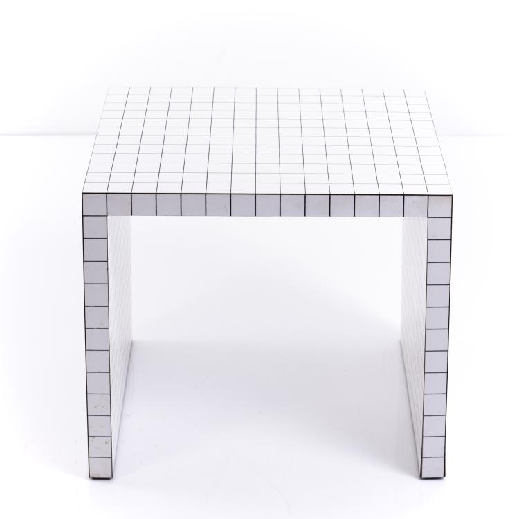 Bild 1 zu Objekt, Beistelltisch / Hocker 'Quaderna', 1971,  Superstudio, Zanotta, Mailand, 149A 232