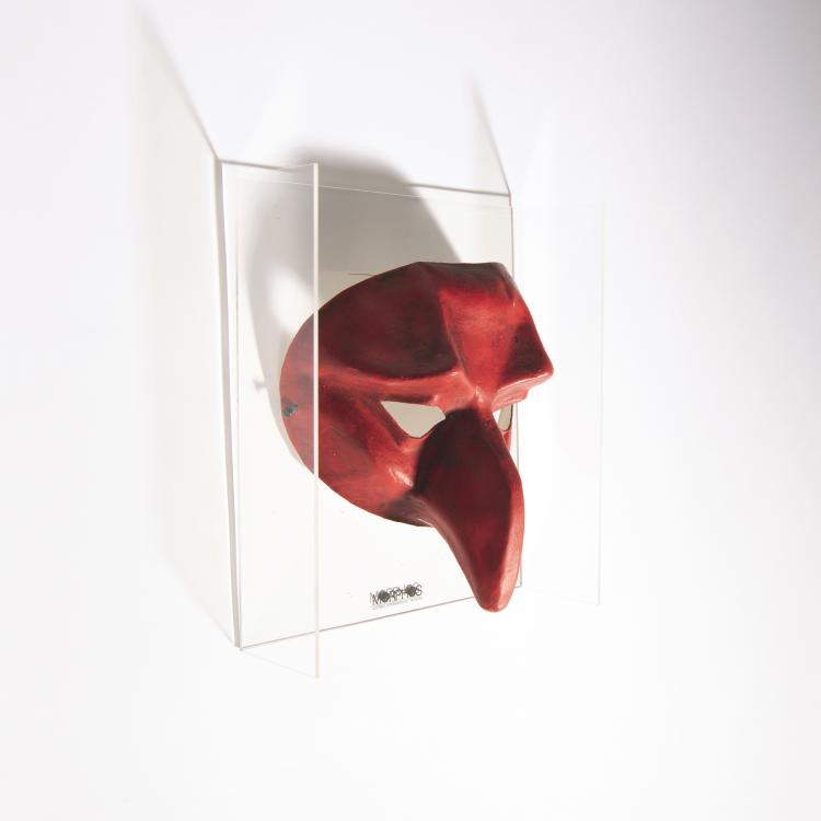 Hauptbild zu Objekt, 'Pulcinella' mask, 1986, Morphos Acerbis International Division, Mariano Comense, 149A 119