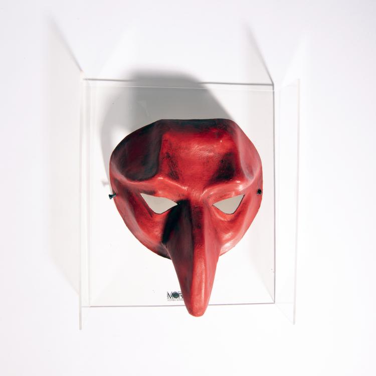 Bild 1 zu Objekt, 'Pulcinella' mask, 1986, Morphos Acerbis International Division, Mariano Comense, 149A 119