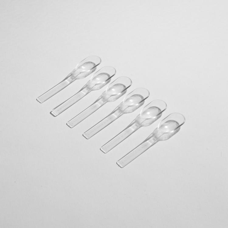 Hauptbild zu Objekt, Sechs Espresso- / Kaffeel&ouml;ffel, 1970, Joe Colombo, Alitalia, Mailand, 149A 112