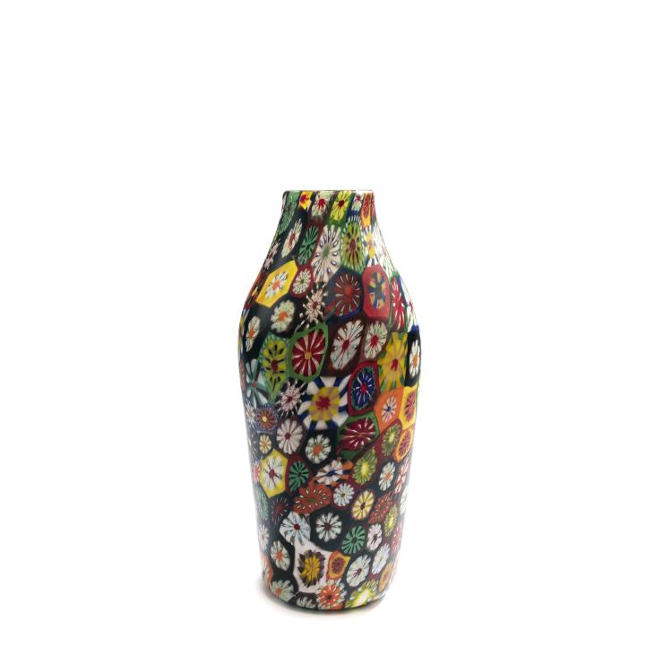 Hauptbild zu Objekt, Vase 'A murrine', 1950er Jahre, Ermanno Toso, Toso, Fratelli, Murano, 149C 718