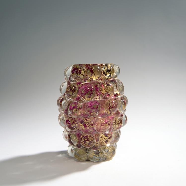 Bild 1 zu Objekt, 'Lenti' vase, 1940, Ercole Barovier, Barovier & Toso, Murano, 149C 614