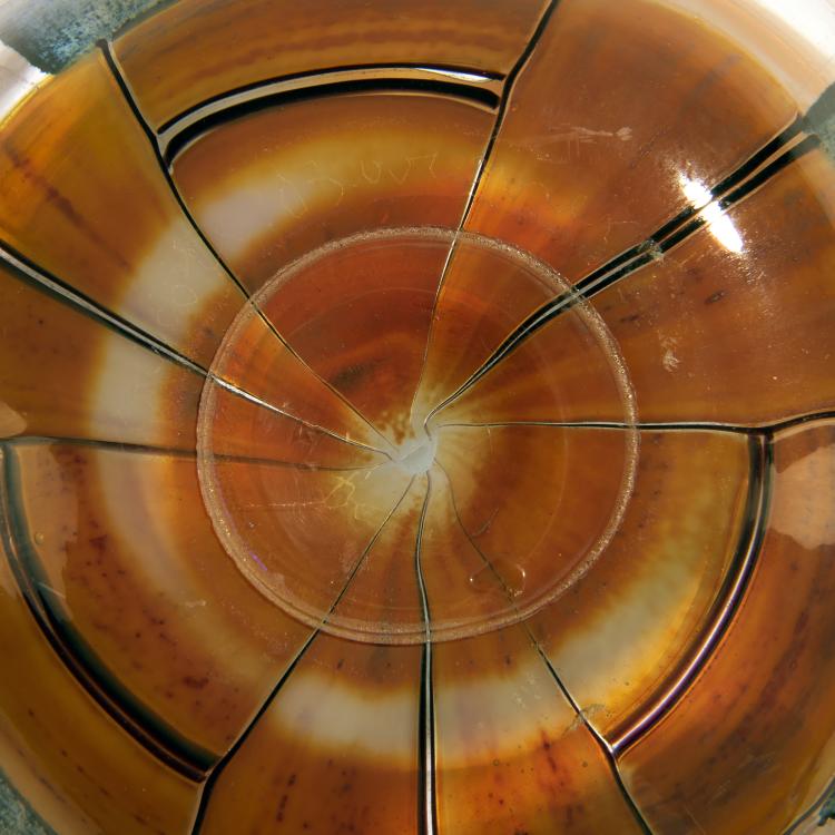 Bild 5 zu Objekt, 'Tessere ambra e blu' bowl, 1956, Ercole Barovier, Barovier & Toso, Murano, 149C 633