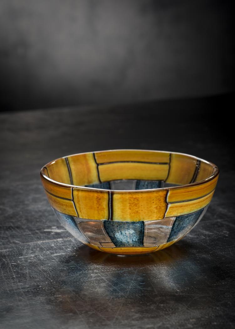 Bild 6 zu Objekt, 'Tessere ambra e blu' bowl, 1956, Ercole Barovier, Barovier & Toso, Murano, 149C 633