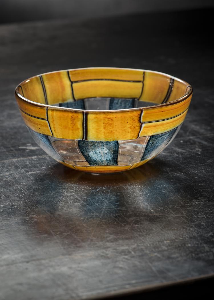 Bild 7 zu Objekt, 'Tessere ambra e blu' bowl, 1956, Ercole Barovier, Barovier & Toso, Murano, 149C 633