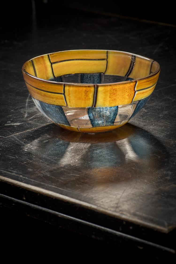 Bild 8 zu Objekt, 'Tessere ambra e blu' bowl, 1956, Ercole Barovier, Barovier & Toso, Murano, 149C 633