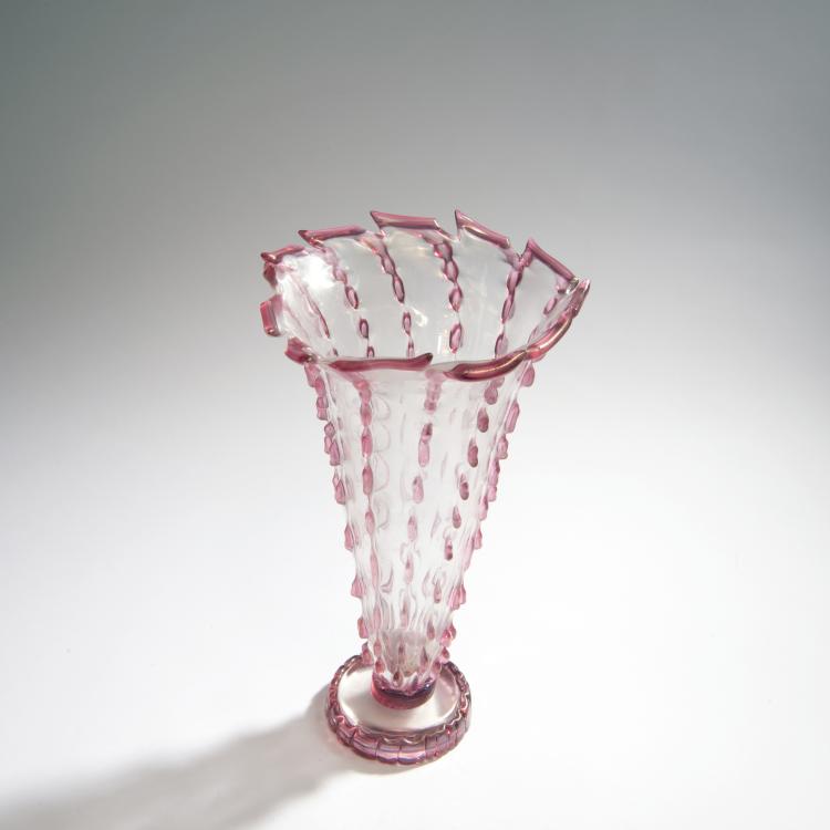 Bild 1 zu Objekt, 'Medusa' vase, 1938, Ercole Barovier, Ferro Toso Barovier, Murano, 149C 610