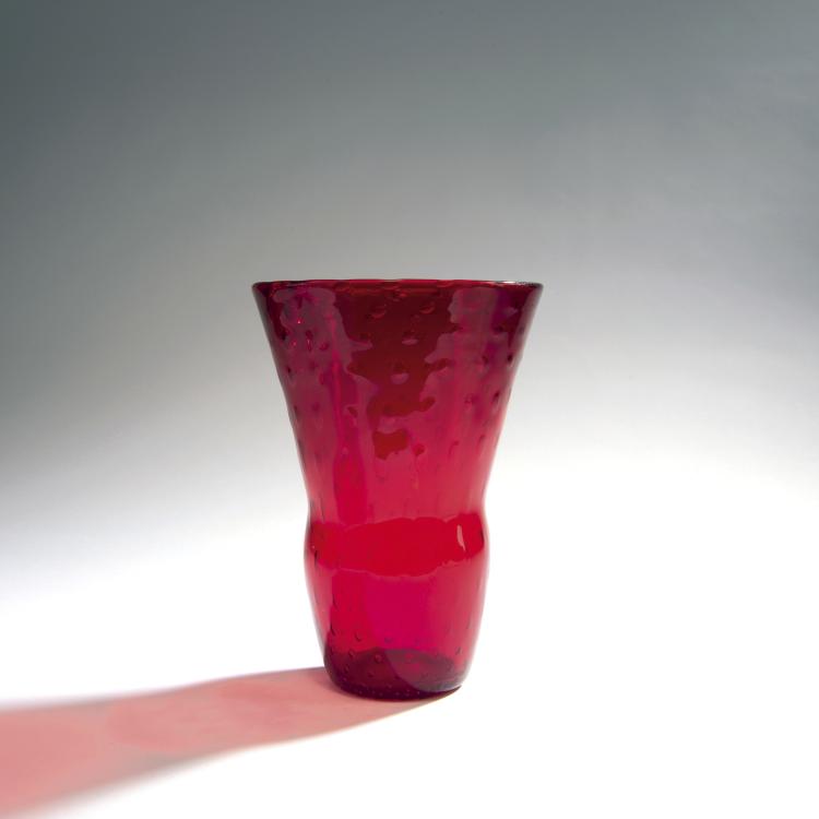 Hauptbild zu Objekt, 'Soffiato a bolle' vase, 1940, Carlo Scarpa, Venini & C., Murano, 149C 554
