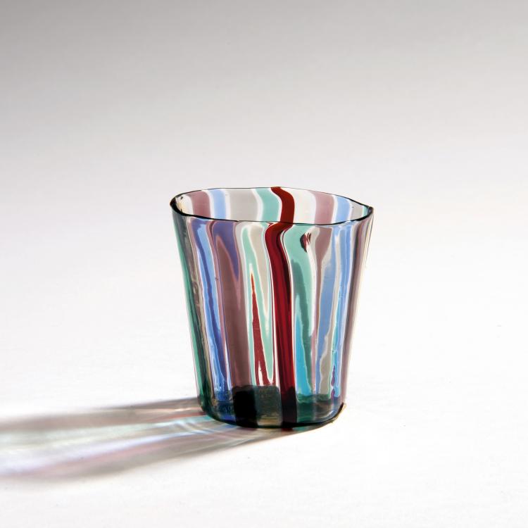 Hauptbild zu Objekt, 'A canne' cup, 1946/47, Gio Ponti, Venini & C., Murano, 149C 558