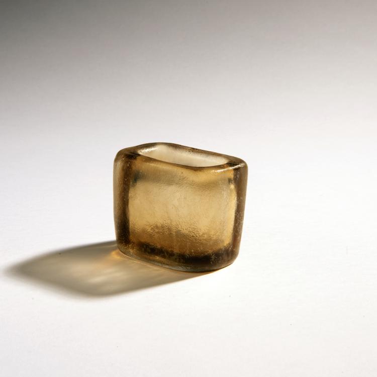 Hauptbild zu Objekt, Kleine Hochzeits-Vase 'Corroso iridato', 1938, Carlo Scarpa, Venini & C., Murano, 149C 553