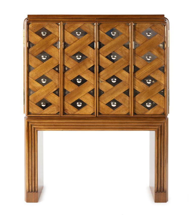 Hauptbild zu Objekt, Bar cabinet, 1930s, Osvaldo Borsani (attributed), ABV Atelier Borsani, Varedo (zugeschrieben), 149A 22