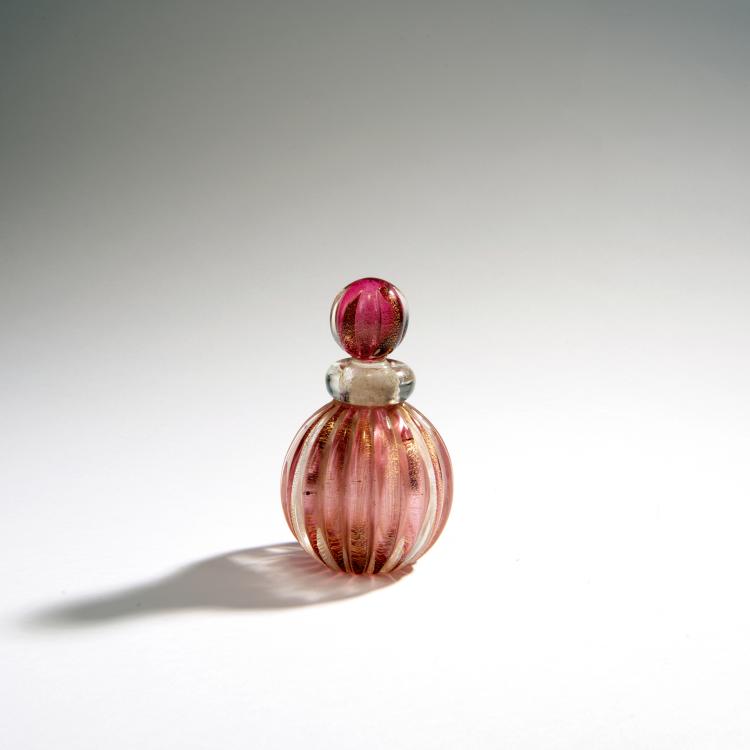 Hauptbild zu Objekt, Bottle with stopper, c. 1950, Seguso Vetri d'Arte, Murano, 149C 677