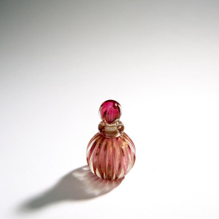 Bild 1 zu Objekt, Bottle with stopper, c. 1950, Seguso Vetri d'Arte, Murano, 149C 677