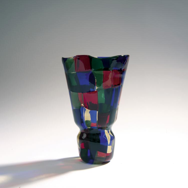 Hauptbild zu Objekt, 'Pezzato' vase, 1951, Fulvio Bianconi, Venini & C., Murano, 149C 603
